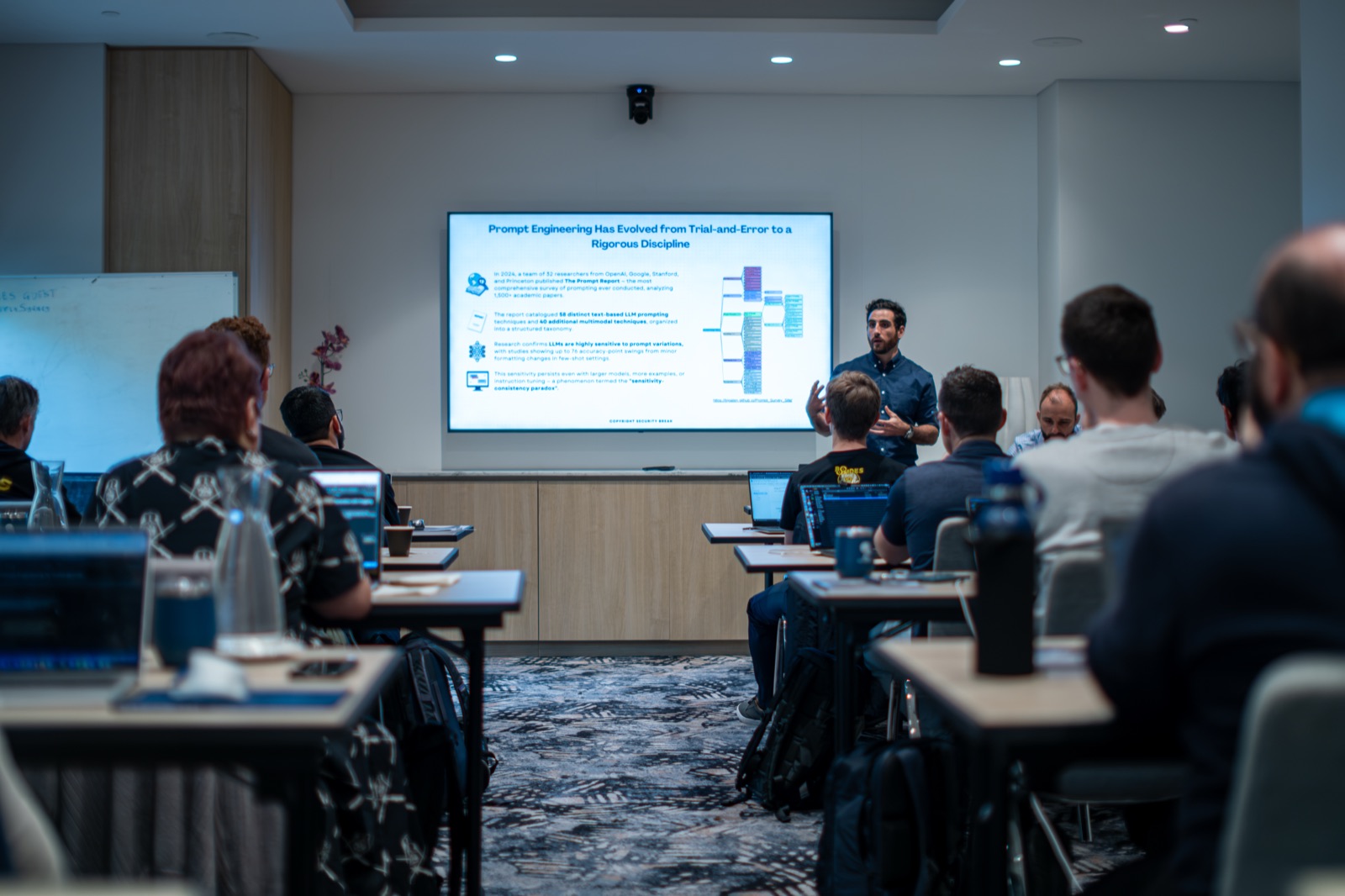 Black Hat training session